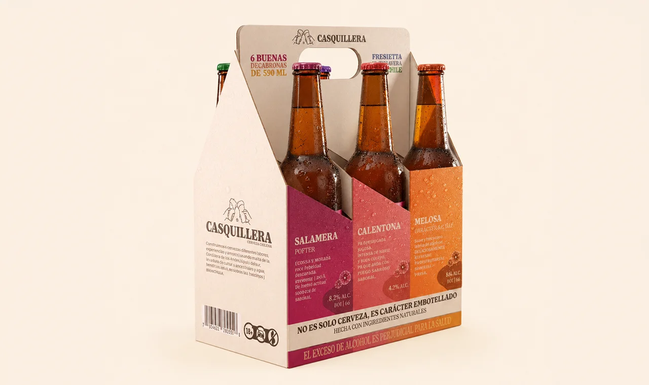 Caja Casquillera — mockup 3D