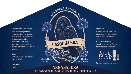 Etiqueta Casquillera 01